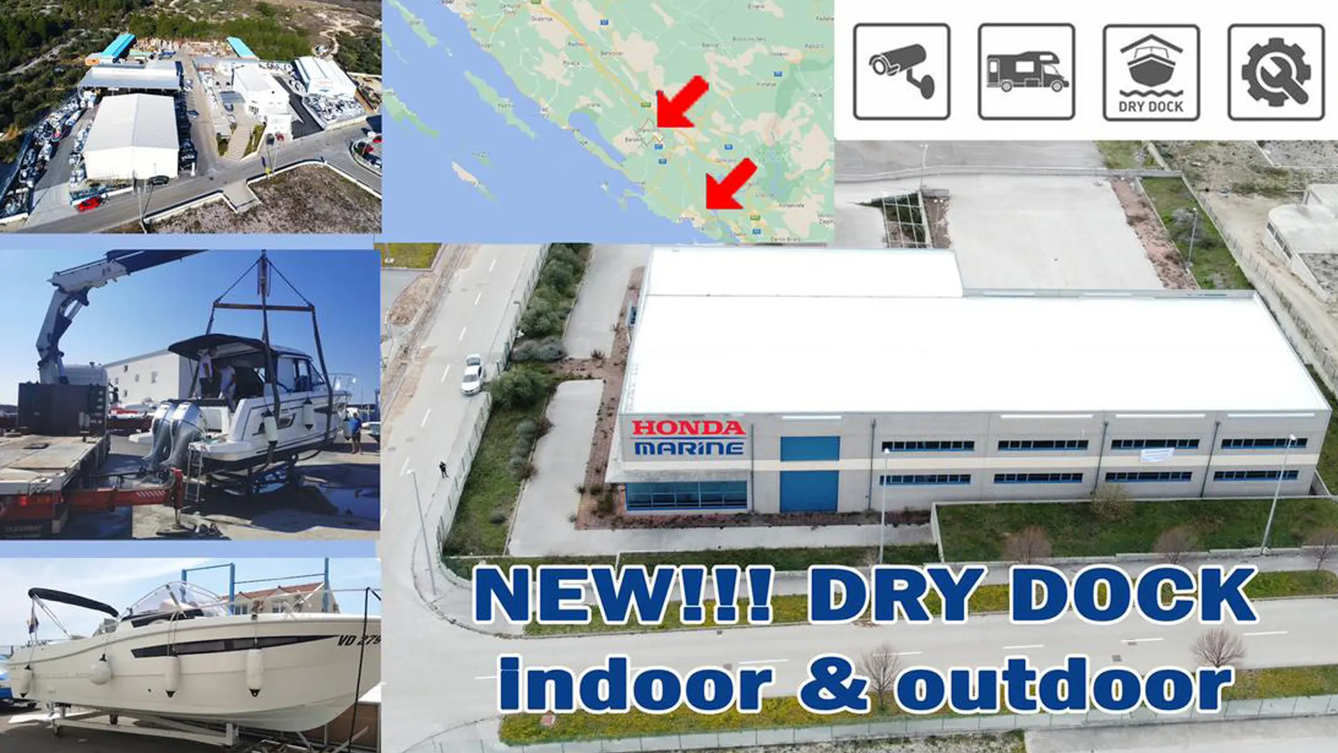 Murter dry docks facility