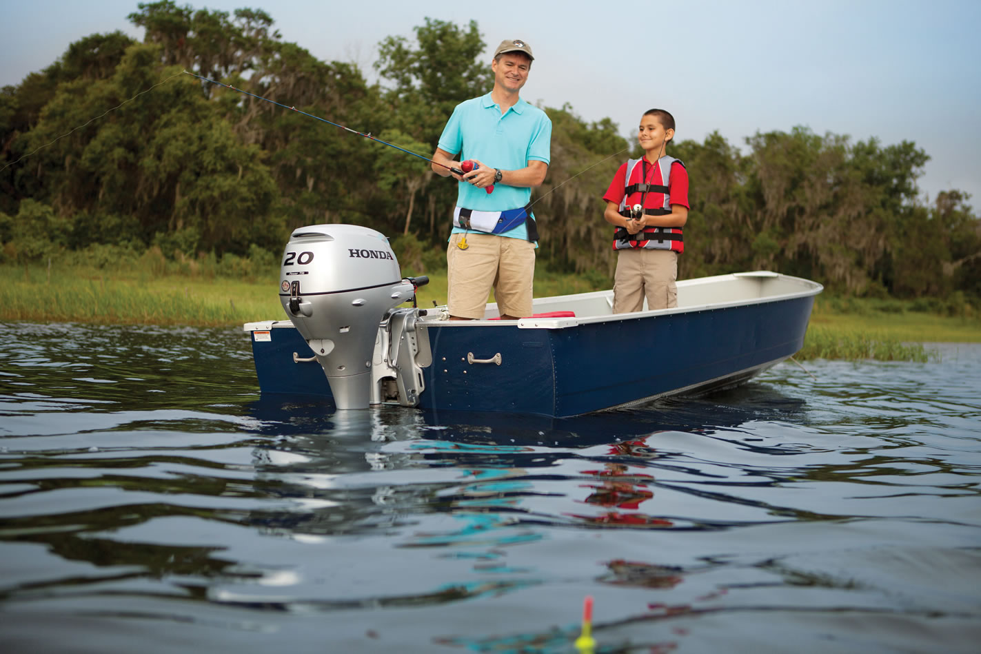 Reverse Exhaust Relief for increased manueverability 